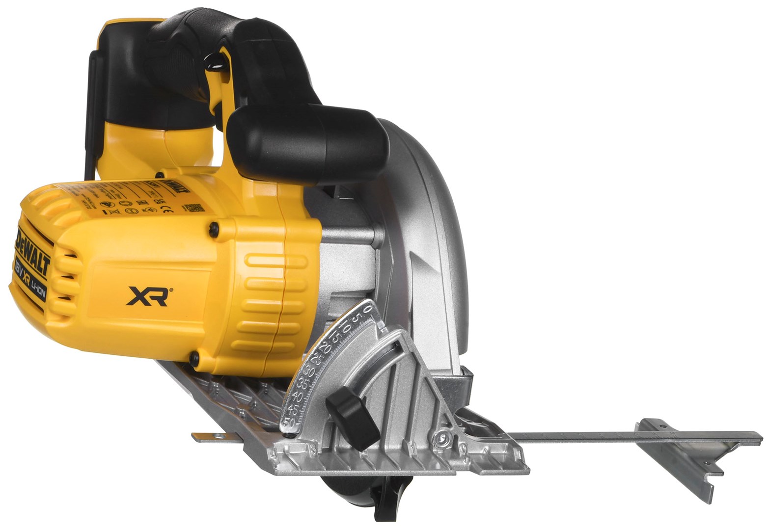 DeWALT DCS391NT circular saw Black Silver Yellow