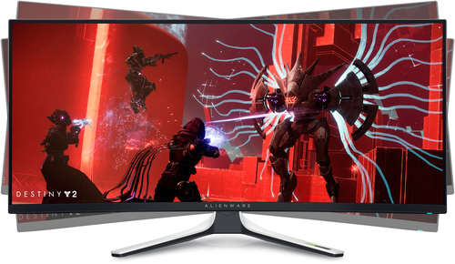 Alienware AW3423DW LED display 86.8 cm (34.2") 3440 x 1440 pixels Quad HD OLED White, Black