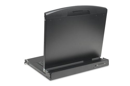 Digitus 19" HD LCD KVM console, 16-port HDMI, German keyboard