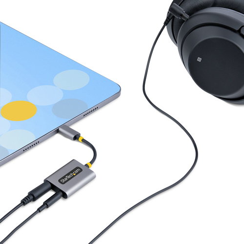USBC-AUDIO-SPLITTER - Cables & Adaptors by StarTech.com