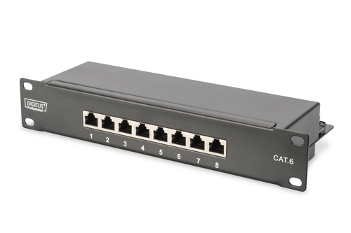 Digitus Network Set - 254 mm (10") - 6U, 312 x 300 mm (W xD)