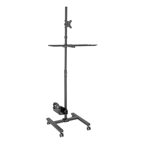 Tripp Lite DMCS1732S Mobile Workstation with Monitor Mount - For 17" to 32" Displays, Height Adjustable
