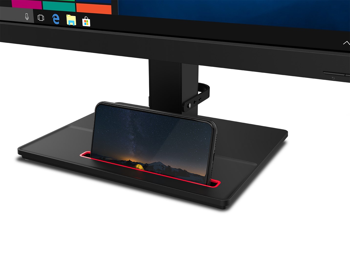 Lenovo ThinkVision T27q-20 68.6 cm (27") 2560 x 1440 pixels Quad HD LCD Black