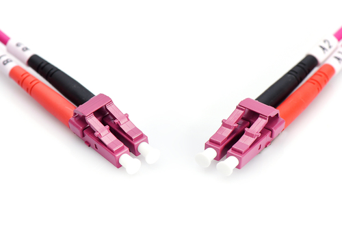 Digitus Fiber Optic Multimode Patchcord, OM4, LC / LC
