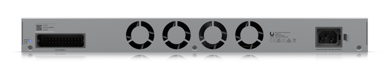 Ubiquiti UniFi Pro Max 48 PoE Managed L3 Gigabit Ethernet (10/100/1000) Power over Ethernet (PoE) 1U Grey