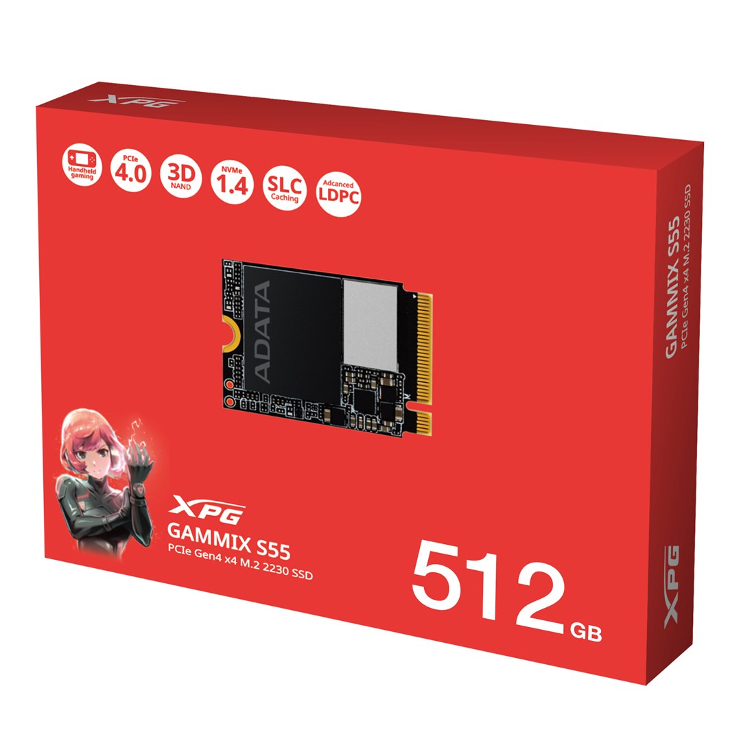 Dysk SSD Adata XPG GAMMIX S55 512GB M2230