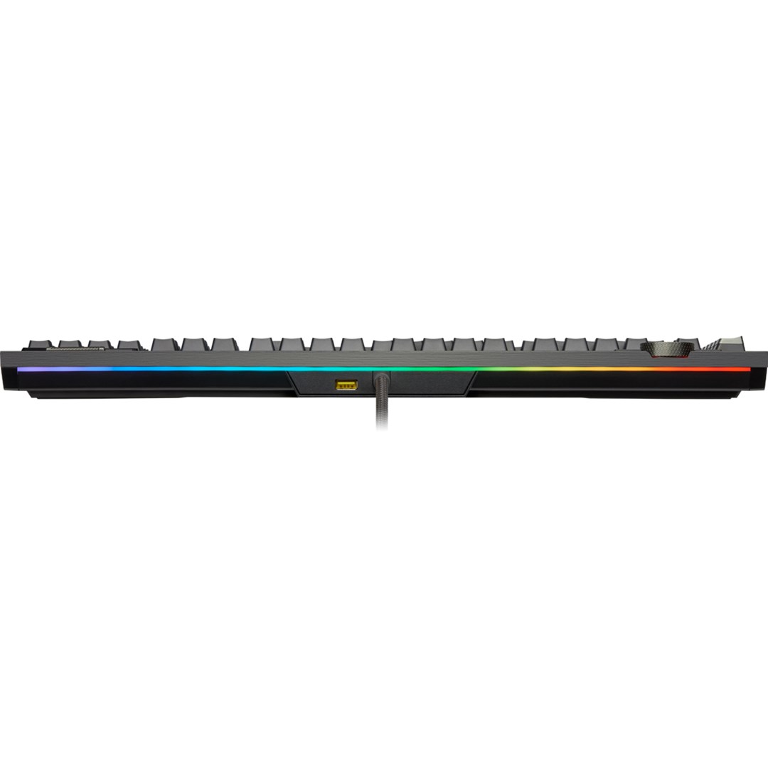 Corsair K100 RGB Optical-Mechanical Gaming keyboard USB QWERTZ German Black