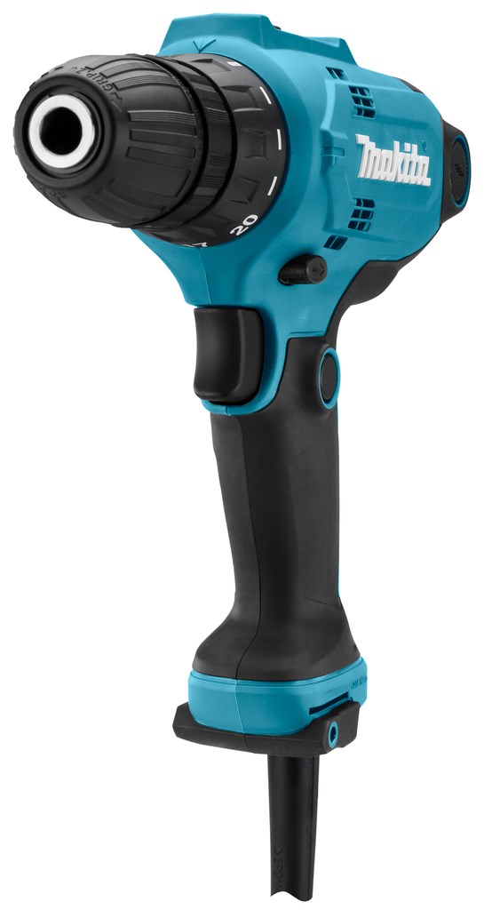 Makita DF0300 drill 1500 RPM Keyless 1.2 kg Black  Blue