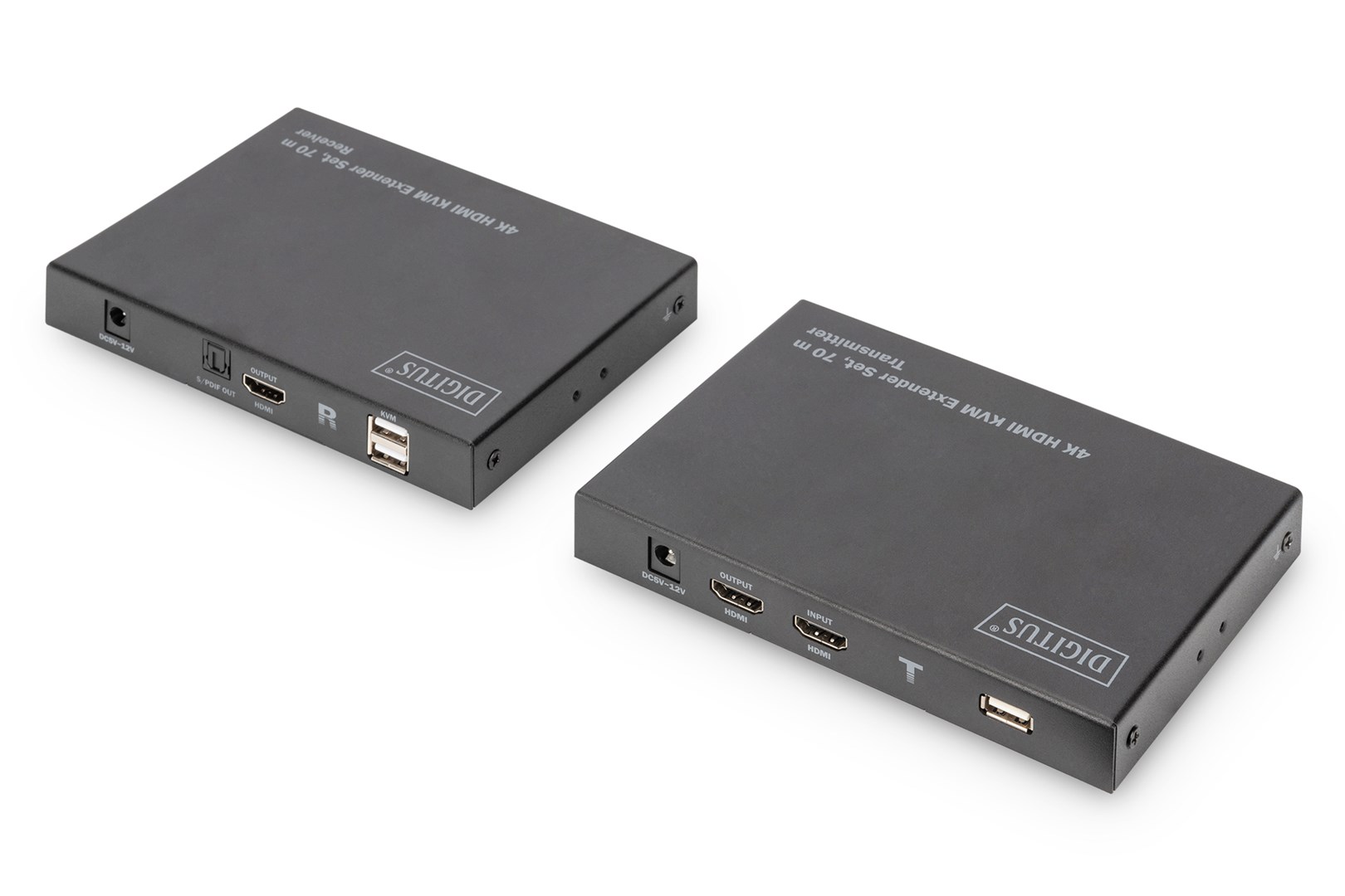 Digitus 4K HDMI KVM Extender Set, 70 m