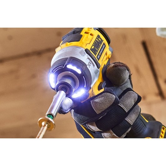 DeWALT DCF860N-XJ power screwdriver/impact driver 3800 RPM Black  Yellow
