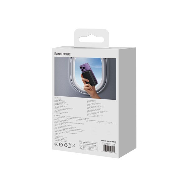Baseus Magnetic Mini 20000 mAh Wireless charging Black