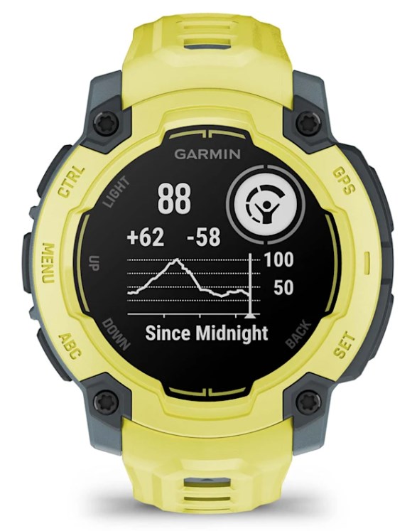 Garmin Instinct E 2.29 cm (0.9") MIP 45 mm Digital 176 x 176 pixels Lime GPS (satellite)