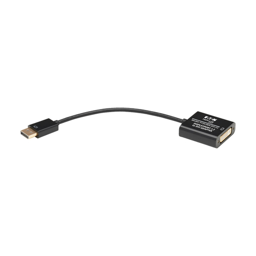 Tripp Lite P134-06N-DVI-V2 DisplayPort to DVI Active Adapter Video Converter, DP ver 1.2, (M/F), 6-in. (15.24 cm)