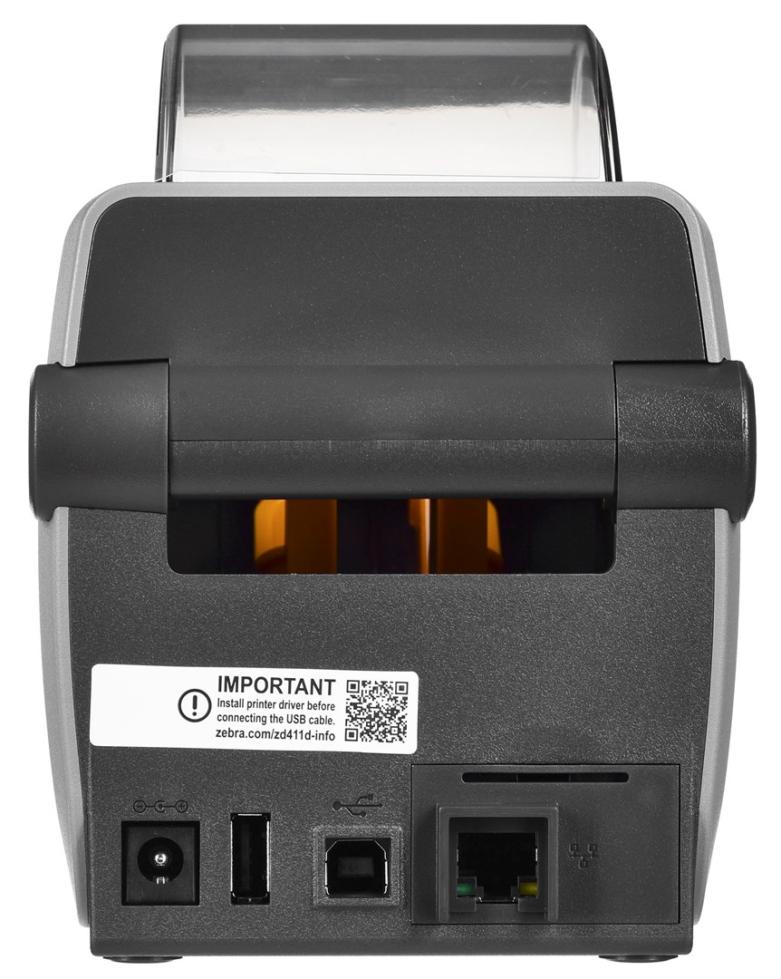 Zebra ZD411 label printer Direct thermal 203 x 203 DPI 152 mm/sec Wired & Wireless Ethernet LAN Bluetooth