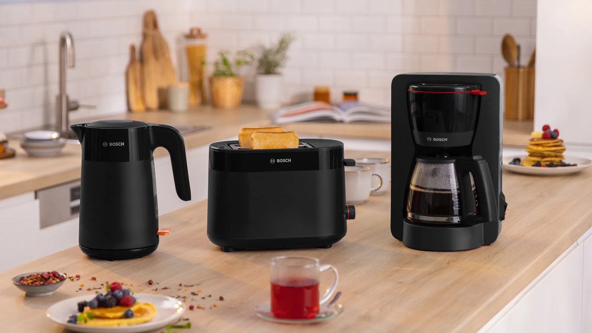 Bosch TAT2M123 toaster 6 2 slice(s) 950 W Black