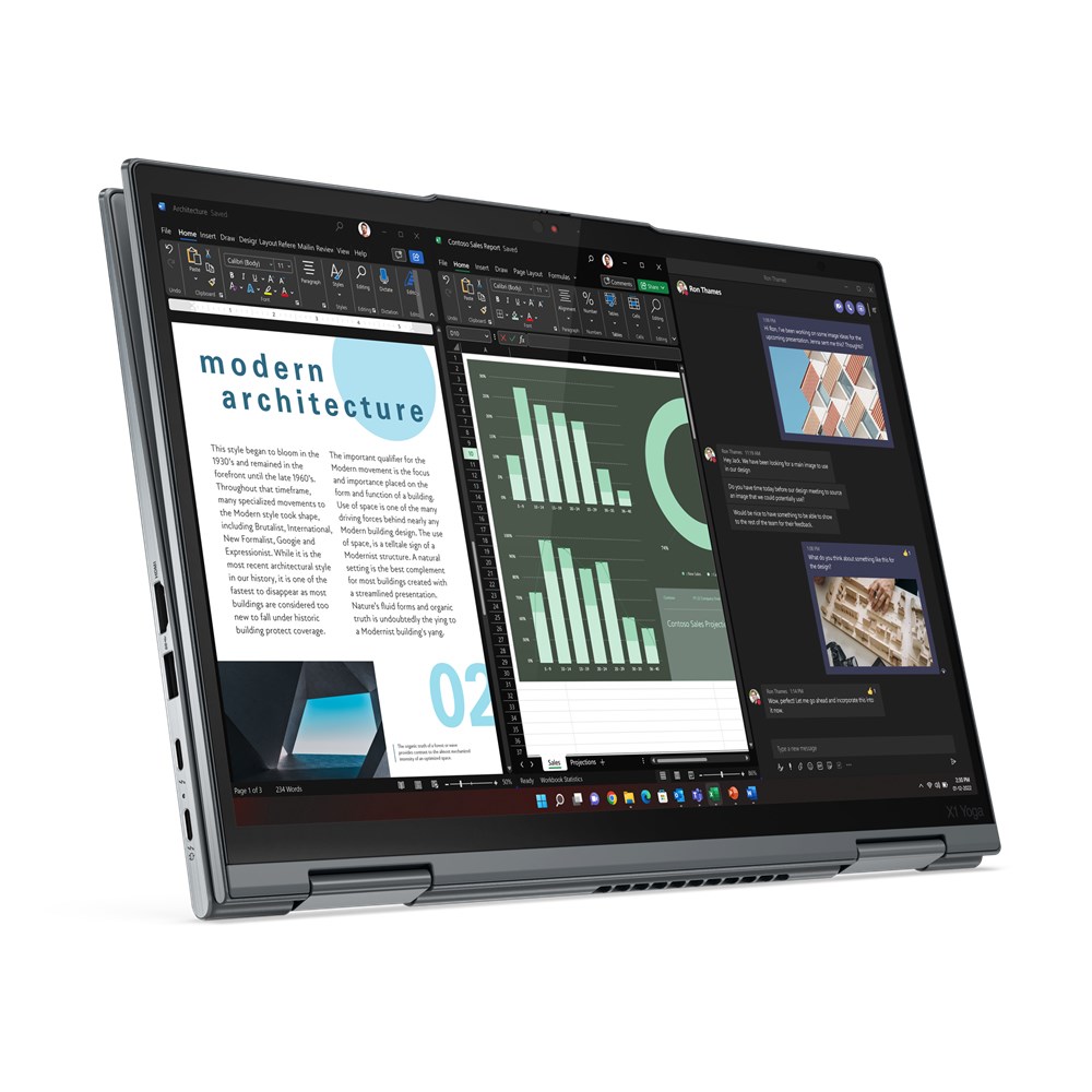 Lenovo ThinkPad X1 Yoga Intel® Core™ i7 i7-1365U Hybrid (2-in-1) 35.6 cm (14") Touchscreen WUXGA 32 GB LPDDR5-SDRAM 512 GB SSD Wi-Fi 6E (802.11ax) 4G LTE Windows 11 Pro Grey