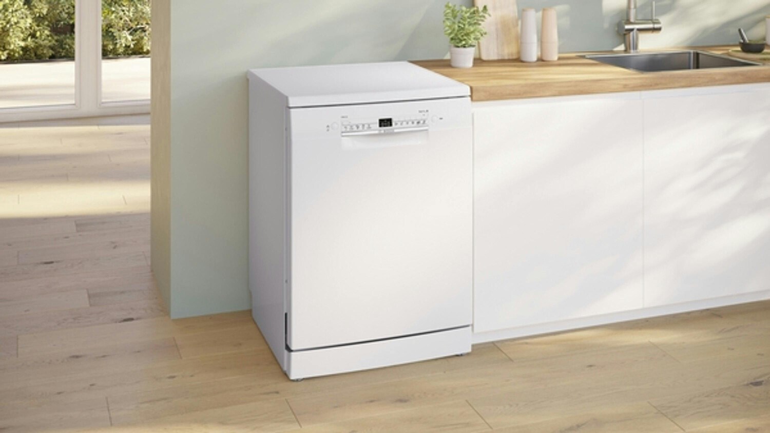 Bosch Serie 2 SMS2ITW09E dishwasher Freestanding 13 place settings E