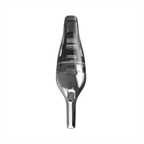 Black & Decker NVC220WC-QW handheld vacuum Chrome  Titanium  Transparent Bagless
