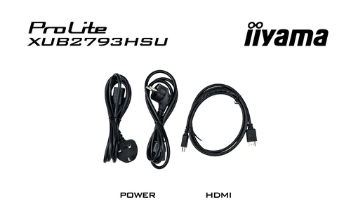 iiyama ProLite XUB2793HS-B4-STD computer monitor 68.6 cm (27") 1920 x 1080 pixels Full HD LED Black