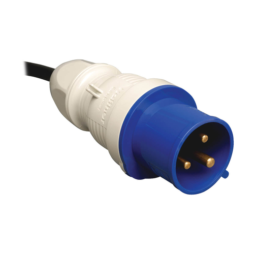 Tripp Lite PDUH32HV 7.7kW Single-Phase 200-240V Basic PDU, 10 C13 Outlets, IEC 309 32A Blue Input, 3.6 m Cord, 1U Rack-Mount