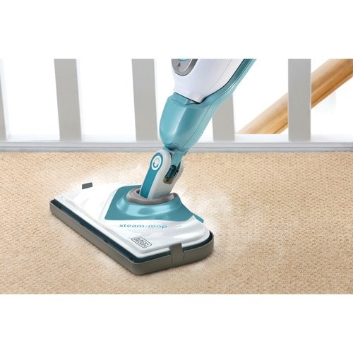 Black & Decker BHSM1610DSM Portable steam cleaner 0.5 L 1600 W Aqua colour White
