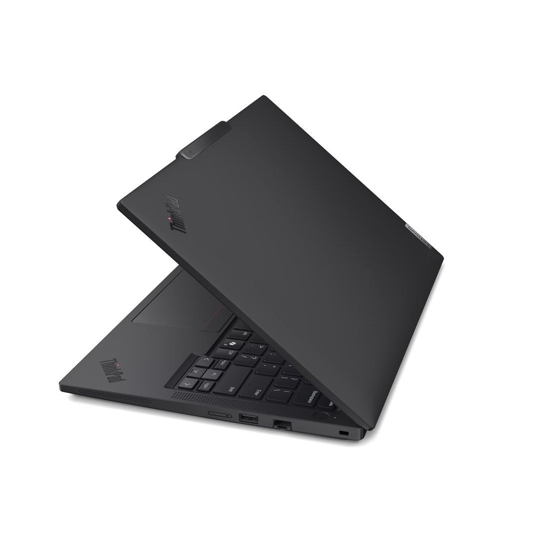 Lenovo ThinkPad T14 Gen 5 (Intel) Intel Core Ultra 7 155U Laptop 35.6 cm (14") WUXGA 16 GB DDR5-SDRAM 512 GB SSD Wi-Fi 6E (802.11ax) Windows 11 Pro English Black