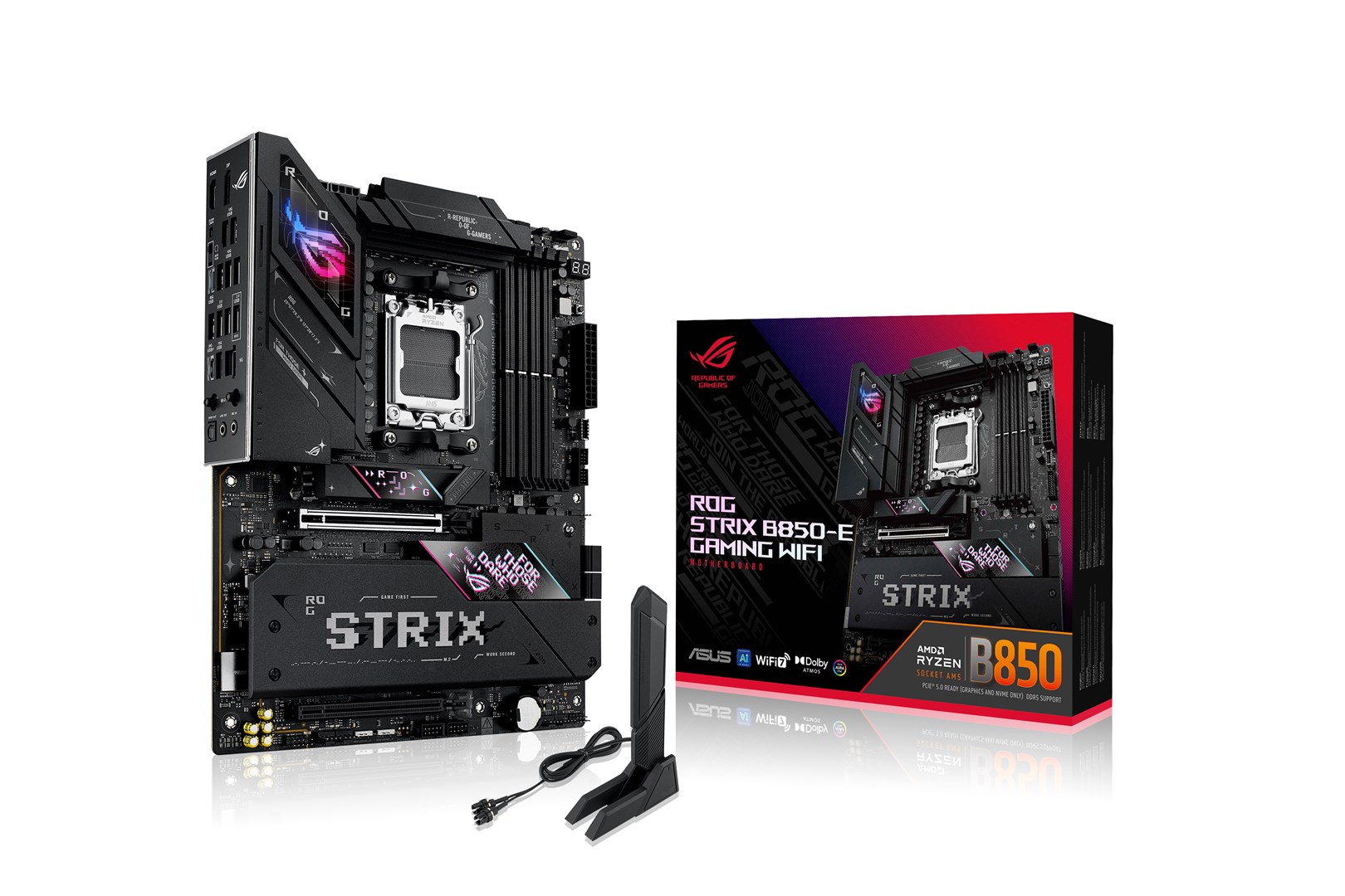 ASUS ROG STRIX B850-E GAMING WIFI AMD B850 Socket AM5 ATX