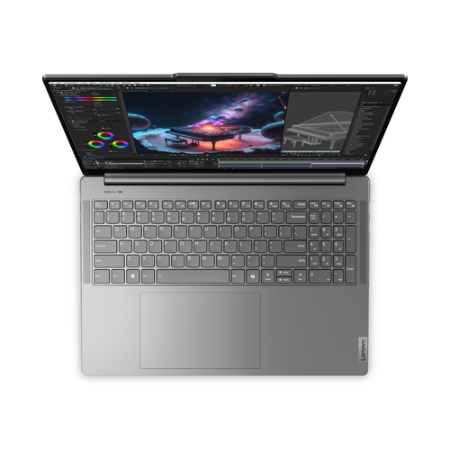 Lenovo Yoga Pro 9 16IMH9 Intel Core Ultra 7 155H Laptop 40.6 cm (16") Touchscreen 3.2K 16 GB LPDDR5x-SDRAM 512 GB SSD NVIDIA GeForce RTX 4060 Wi-Fi 6E (802.11ax) Windows 11 Home English Grey