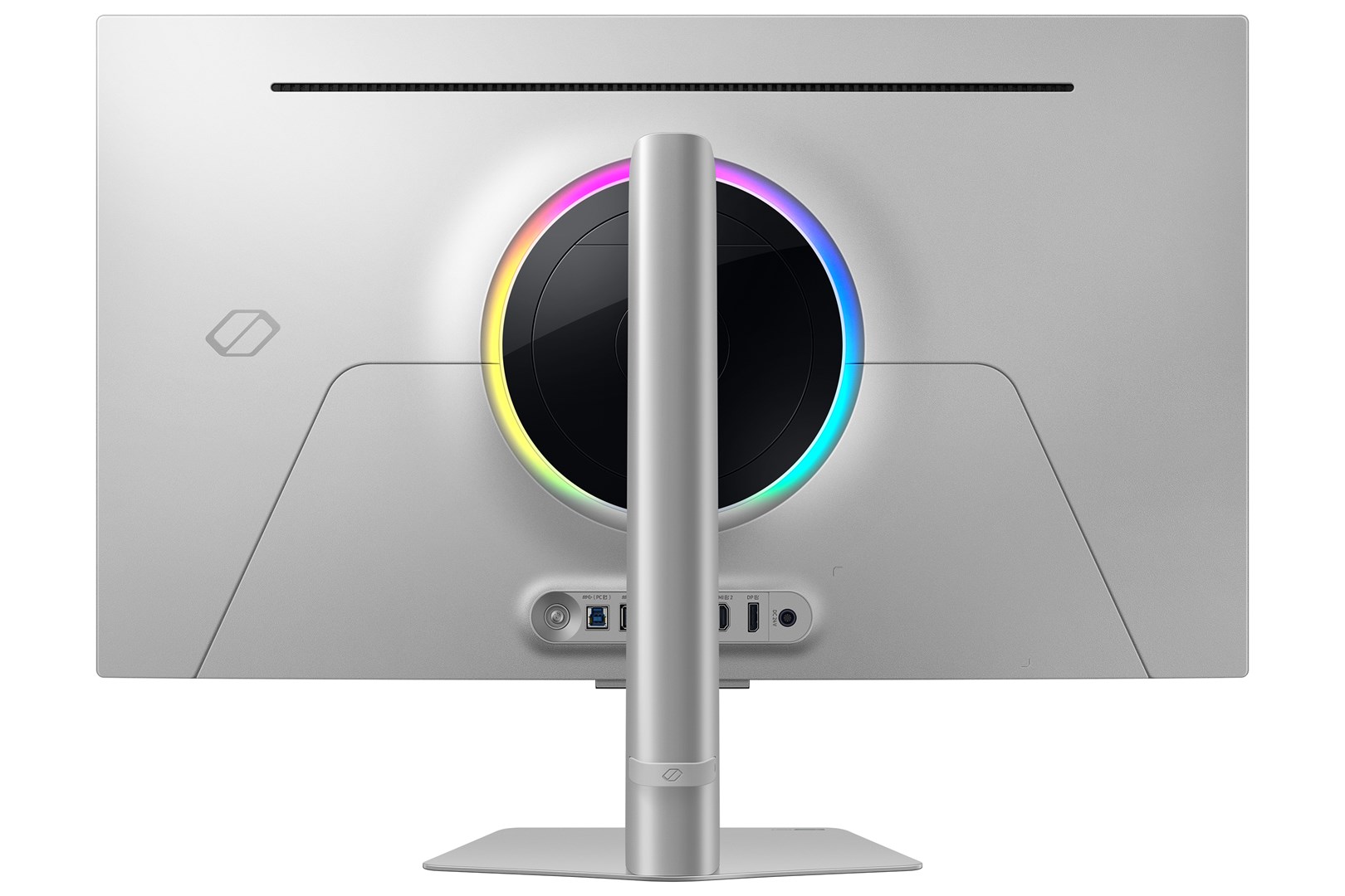 Samsung G80SD computer monitor 81.3 cm (32") 3840 x 2160 pixels 4K Ultra HD OLED Silver