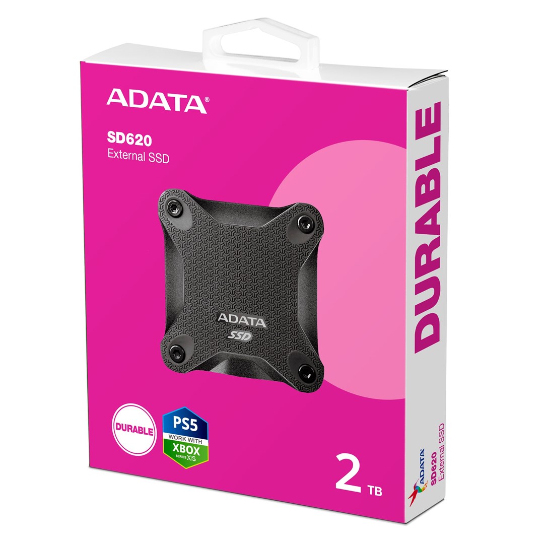 ADATA SD620 2 TB Micro-USB B 3.2 Gen 2 (3.1 Gen 2) Black