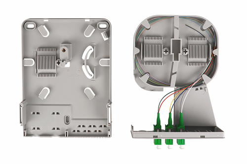 Digitus Ftth Home Distribution Unit, 3 x LC/APC duplex