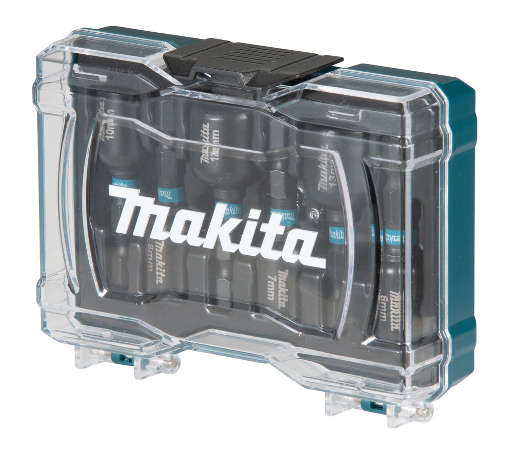 MAKITA SOCKET SET 1/4  50mm 6pcs. IMPACT BLACK