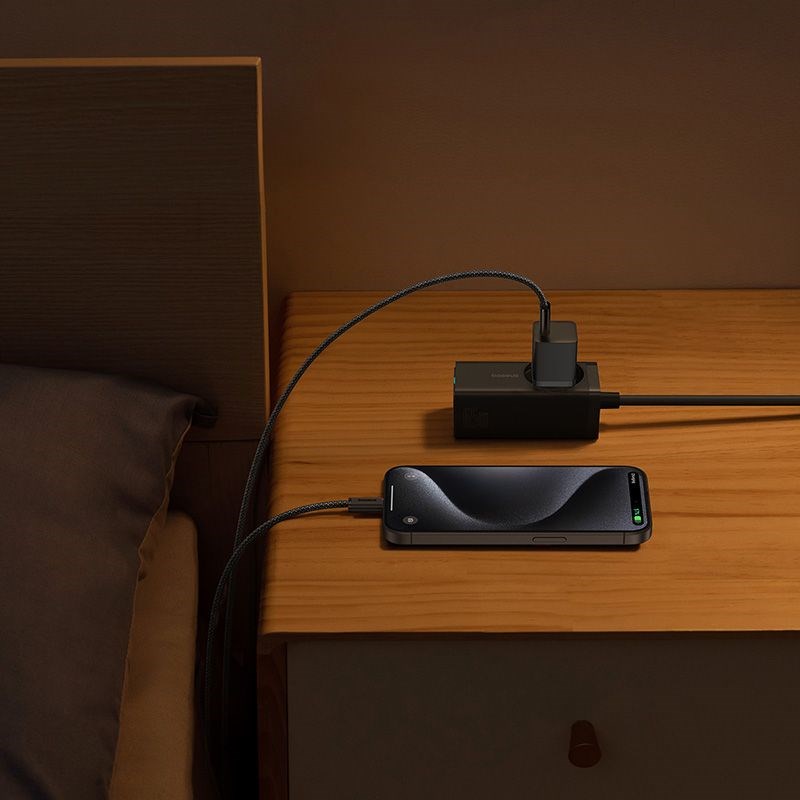 Baseus P10110902113-01 USB-C GaN5 mini 30W mains charger Black