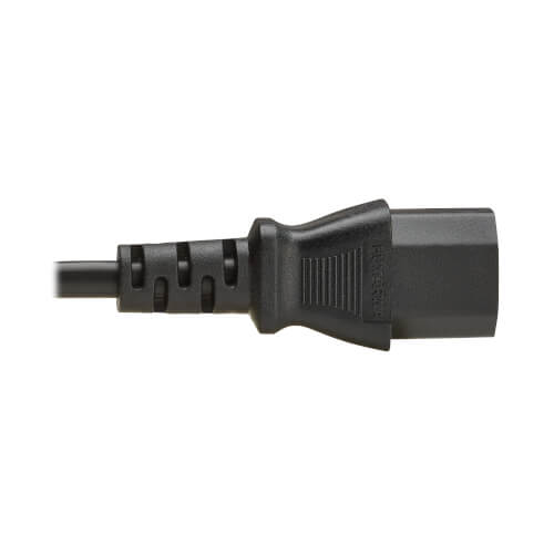 Eaton P004-02M-2C13EU power cable Black 2 m IEC C14 IEC C13