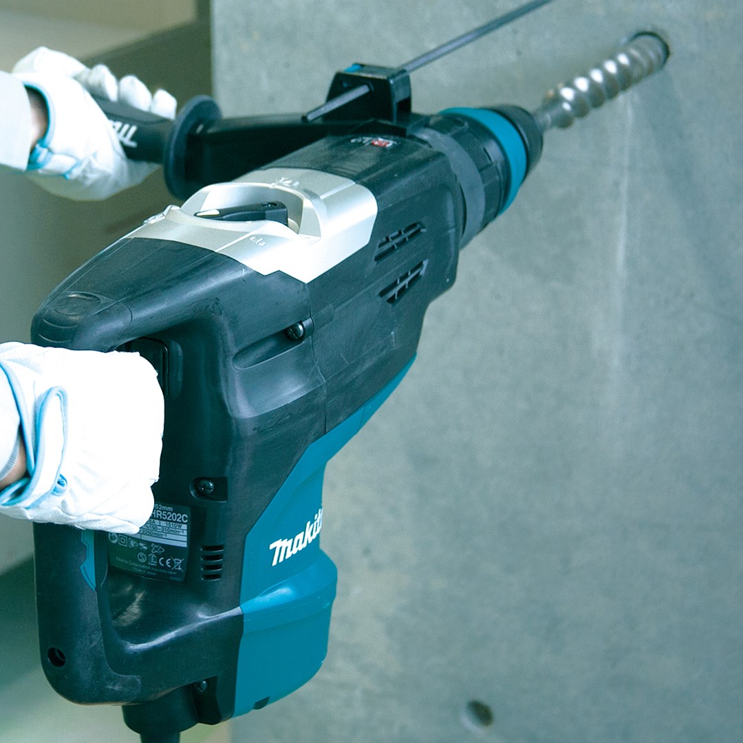 MAKITA HR5202C rotary hammer SDS-MAX 20J 1510W Black  Blue