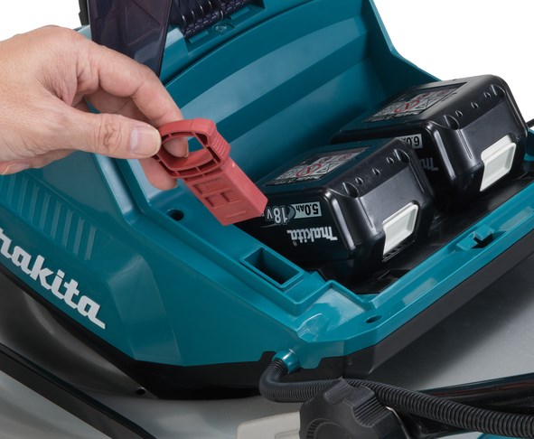Makita DLM460Z lawn mower Battery Black  Blue