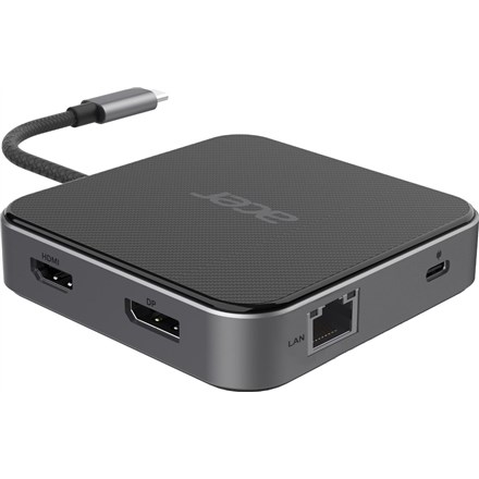 ACER 7in1 USB4 8k Multi Display Hub with 1xHDMI  1xDP  2xUSB3.2  USB-C  RJ45  Audio