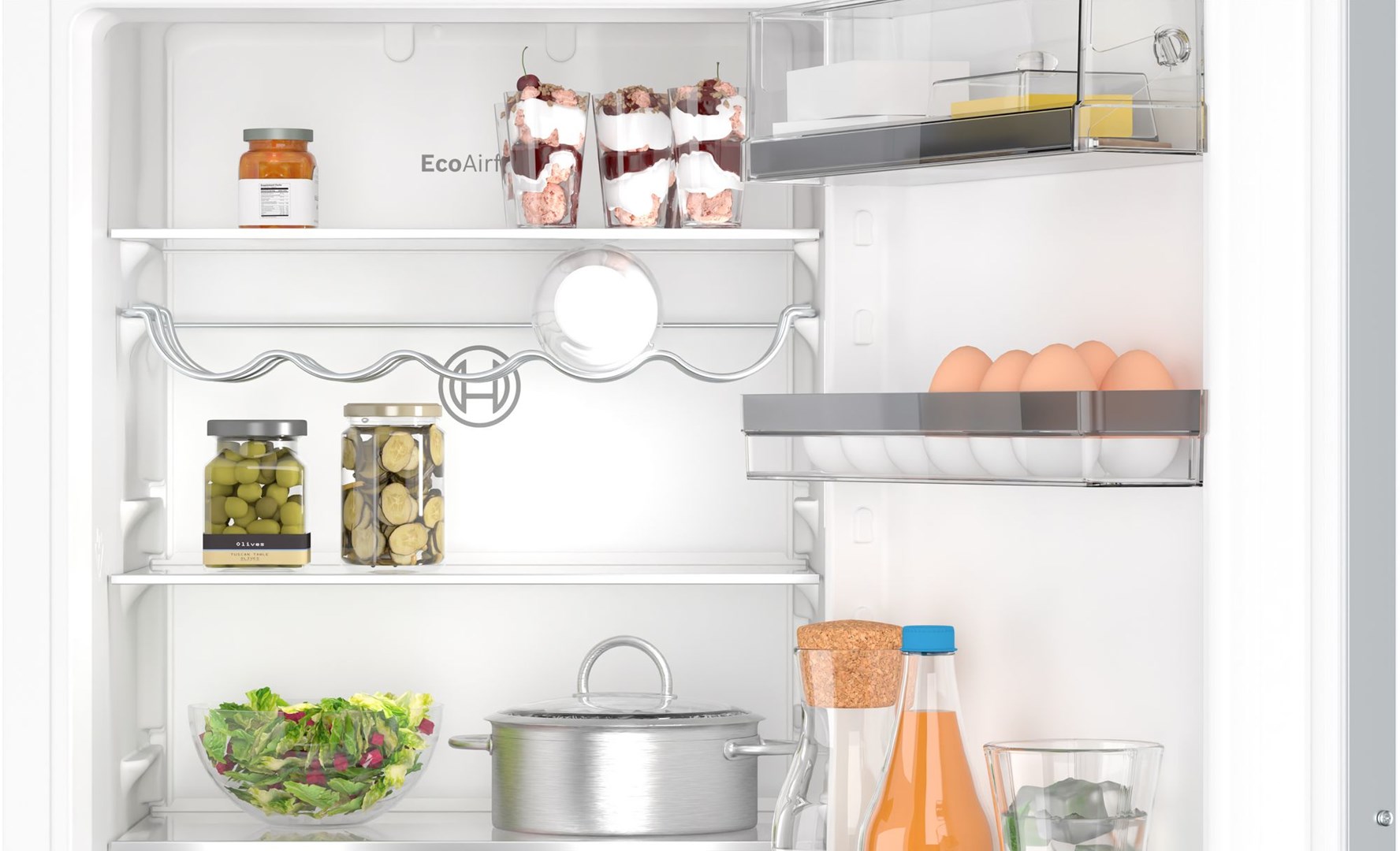 Bosch KIN86ADD0 fridge-freezer Built-in 260 L D White