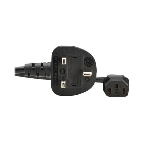 Eaton P056-02M-UK power cable Black 2 m BS 1363 IEC C13