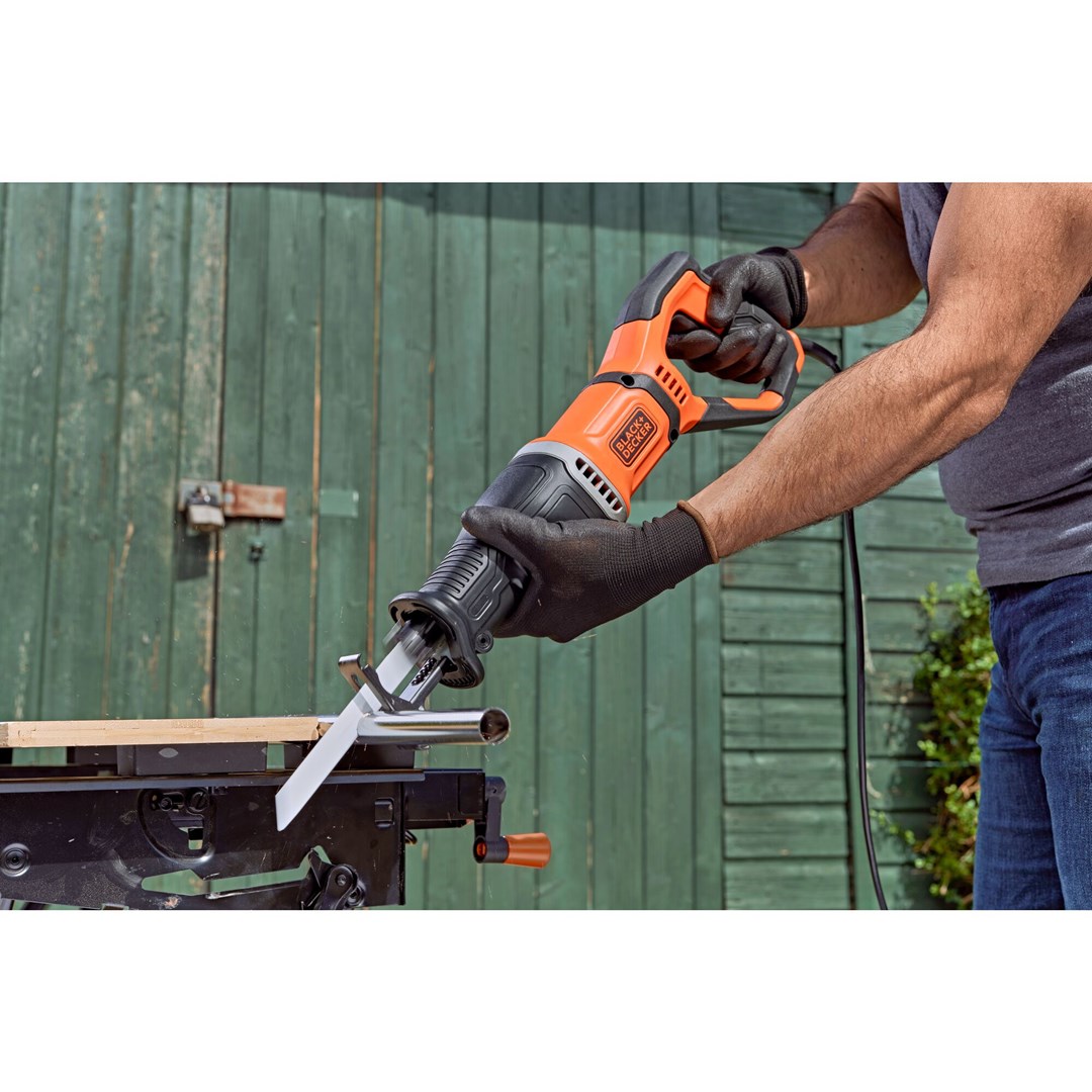 Black & Decker BES301-QS reciprocating saw 2800 spm 750 W Black  Orange