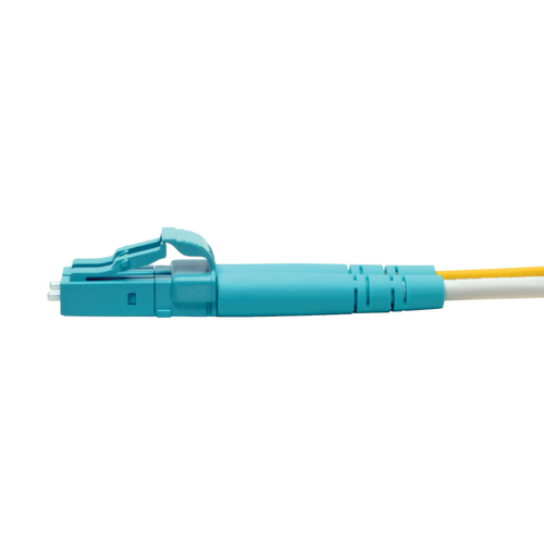 Tripp Lite N820-05M-OM5 100G Duplex Multimode 50/125 OM5 LSZH Fiber Optic Cable (LC/LC), Lime Green, 5 m