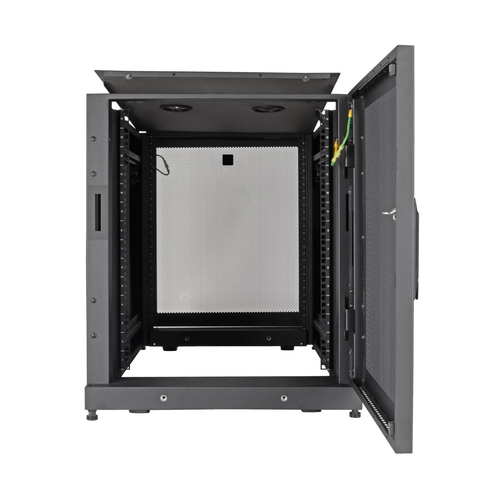 Tripp Lite SR14UBDP 14U SmartRack Extra Deep Small Server Rack Enclosure, Doors & Side Panels Included