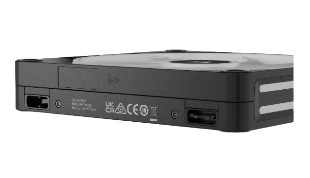 Corsair CO-9051004-WW computer cooling system Computer case Fan 14 cm Black, White 2 pc(s)