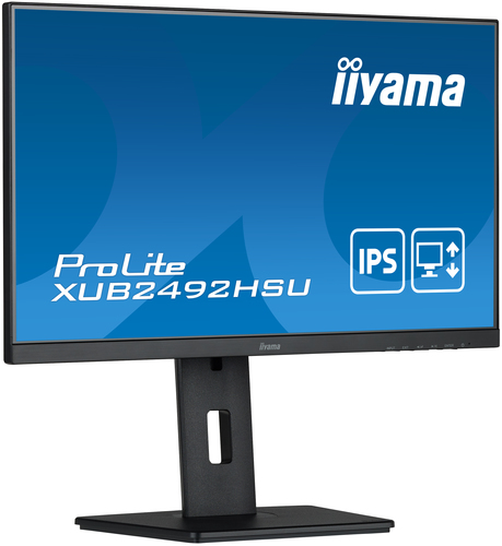 iiyama ProLite XUB2492HSU-B5-STD computer monitor 60.5 cm (23.8") 1920 x 1080 pixels Full HD LED Black