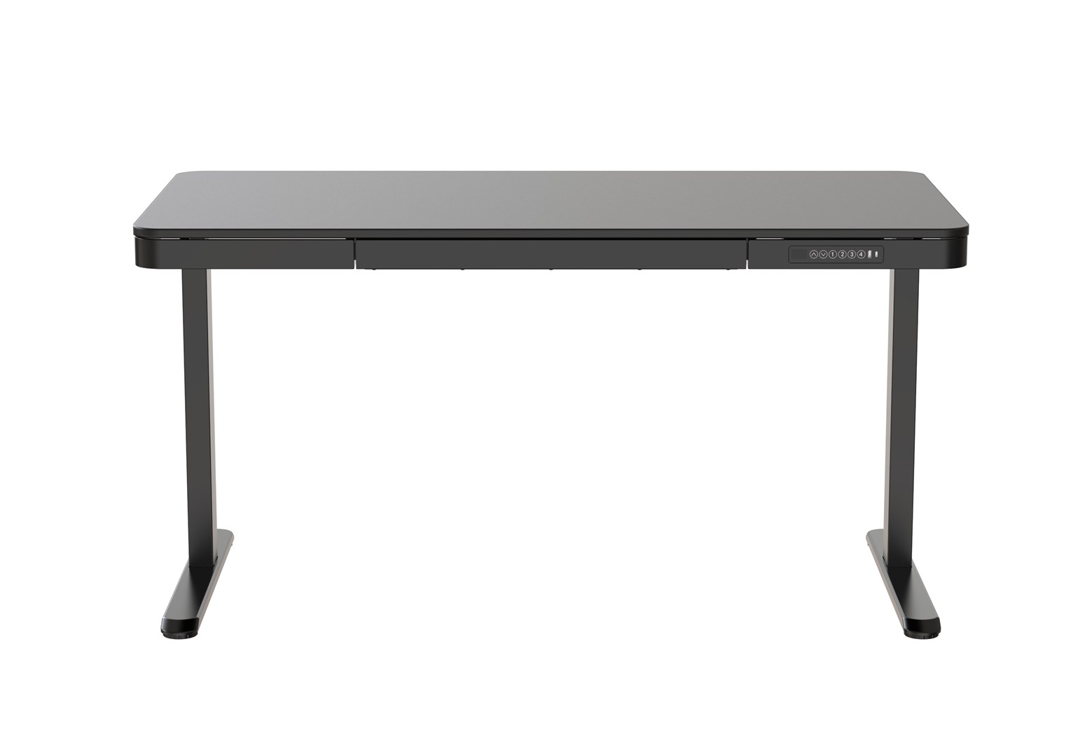 ACTIVEJET desk with electric height adjustment 140x70 ET119W-C black