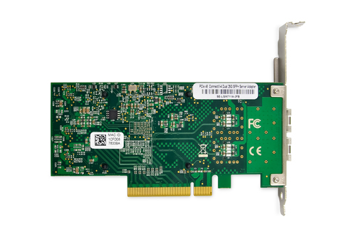 Digitus 2 port 25 Gigabit Ethernet network card, SFP28, PCI Express, Mellanox chipset