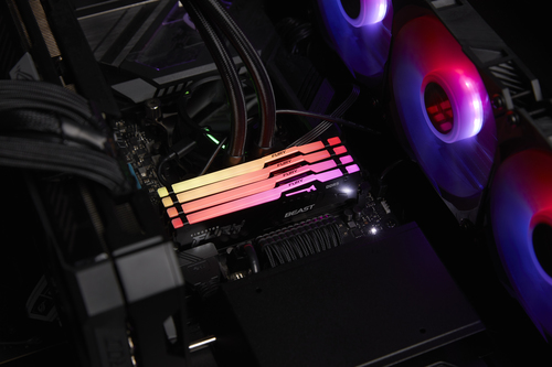 Kingston Technology FURY Beast 16GB 5200MT/s DDR5 CL40 DIMM RGB