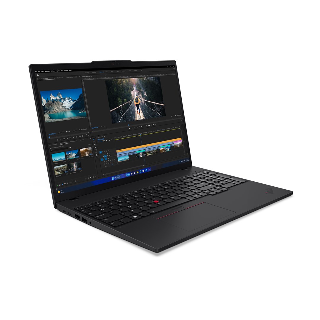 Lenovo ThinkPad T16 Gen 3 Intel Core Ultra 5 125U Laptop 40.6 cm (16") WUXGA 16 GB DDR5-SDRAM 512 GB SSD Wi-Fi 6E (802.11ax) Windows 11 Pro English Black
