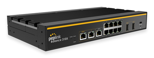 Peplink Balance 310X wired router 2.5 Gigabit Ethernet Black