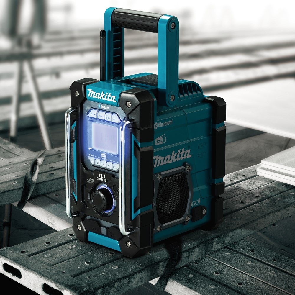 Makita DMR301 radio Portable Digital Black  Teal
